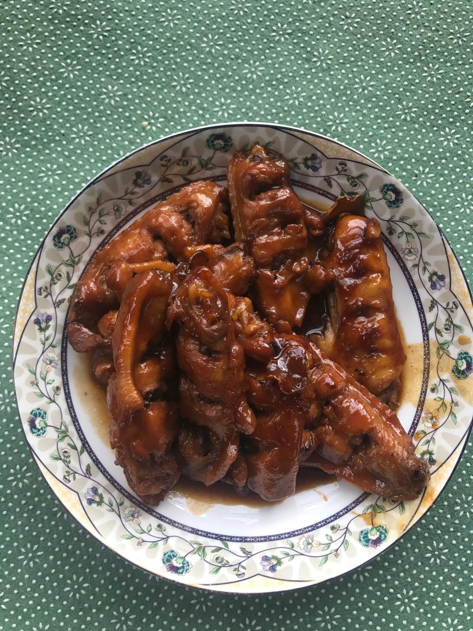 不能再简单的红烧鸡翅