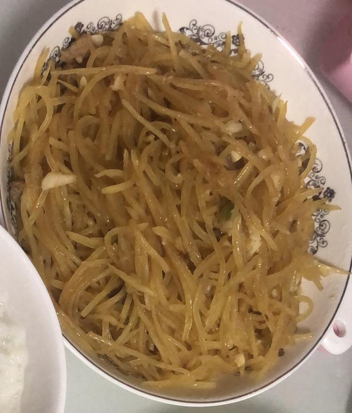 姑姑亲传的炒土豆丝