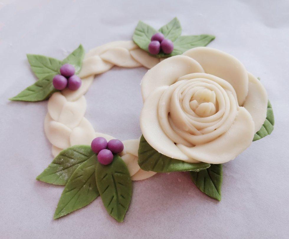 简单花样馒头（五）——海棠花