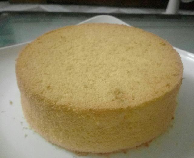 6寸戚风蛋糕的做法