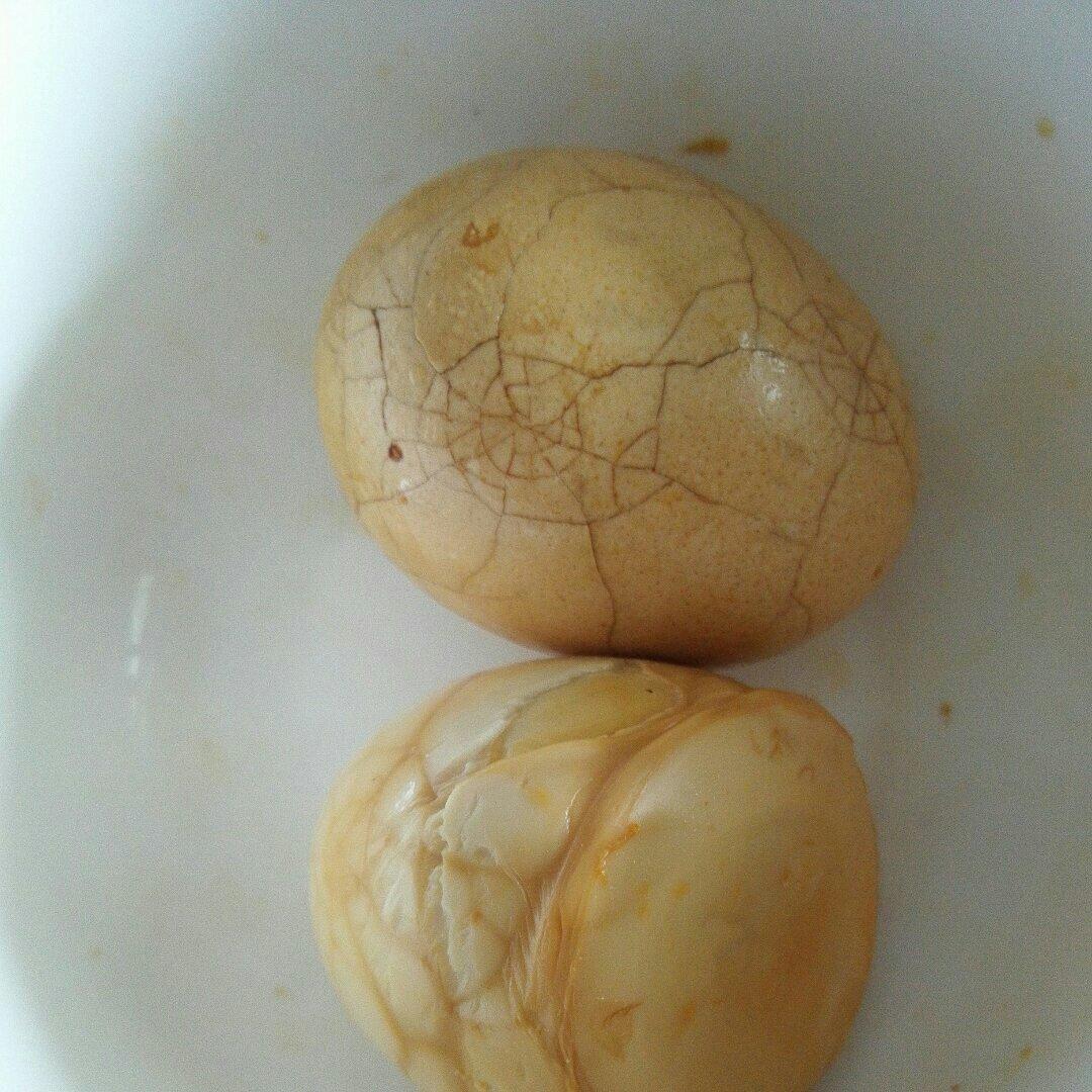 电饭煲煮五香茶叶蛋