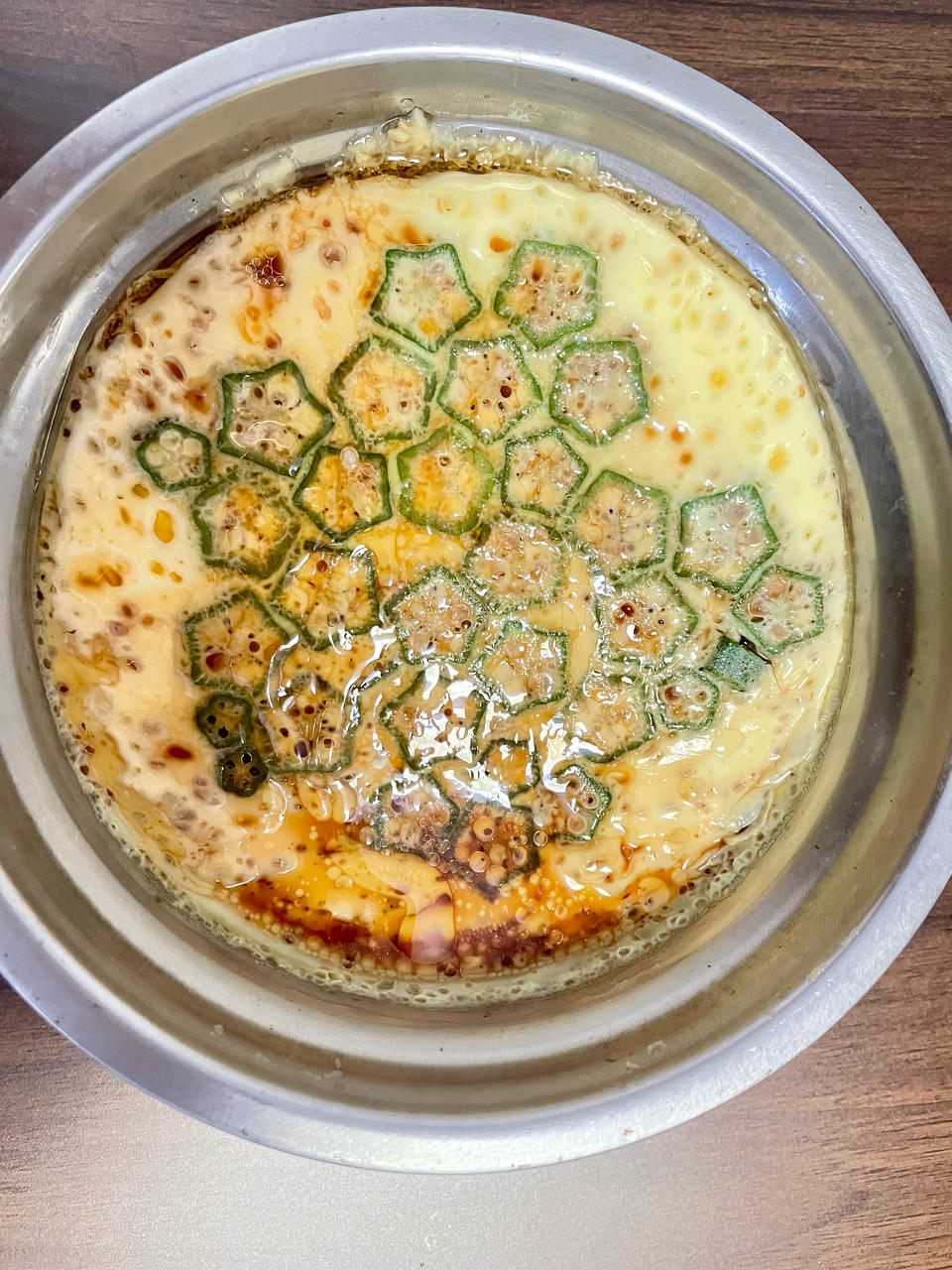 颜值控-做一朵开在碗里的花秋葵蒸水蛋