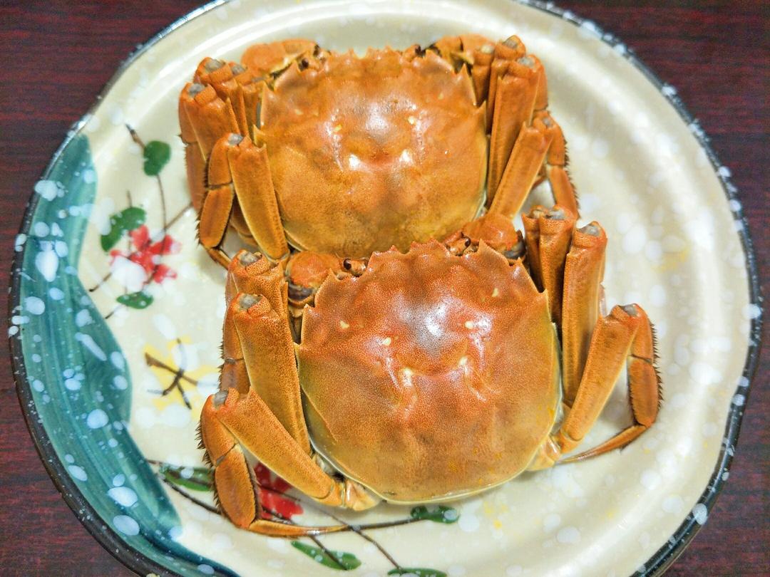 清蒸大闸蟹