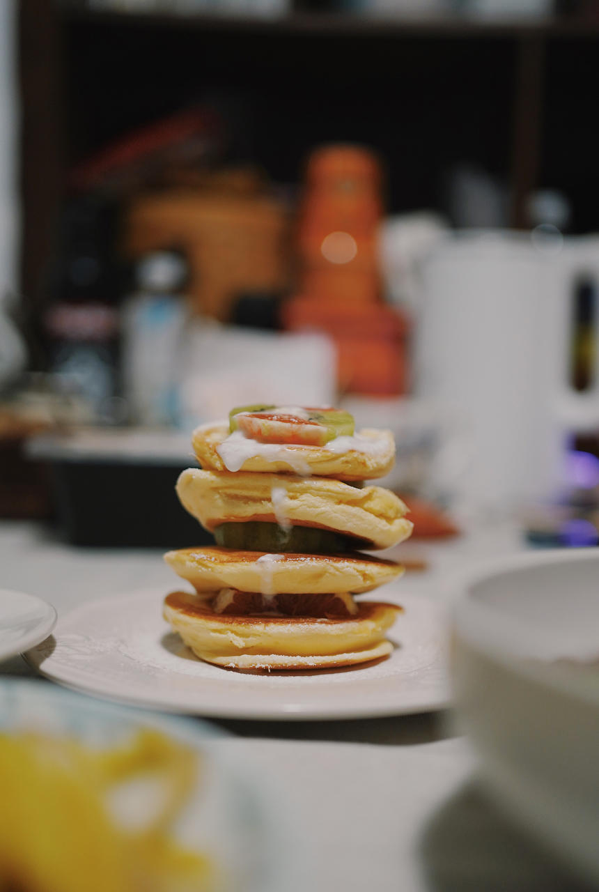 平底锅版舒芙蕾松饼