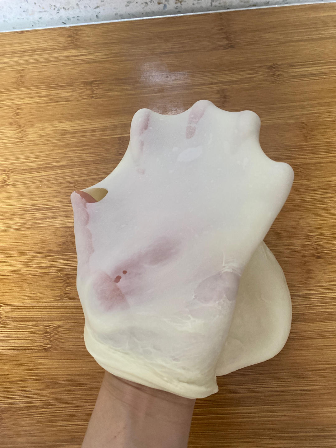 水合法10分钟手揉手套膜