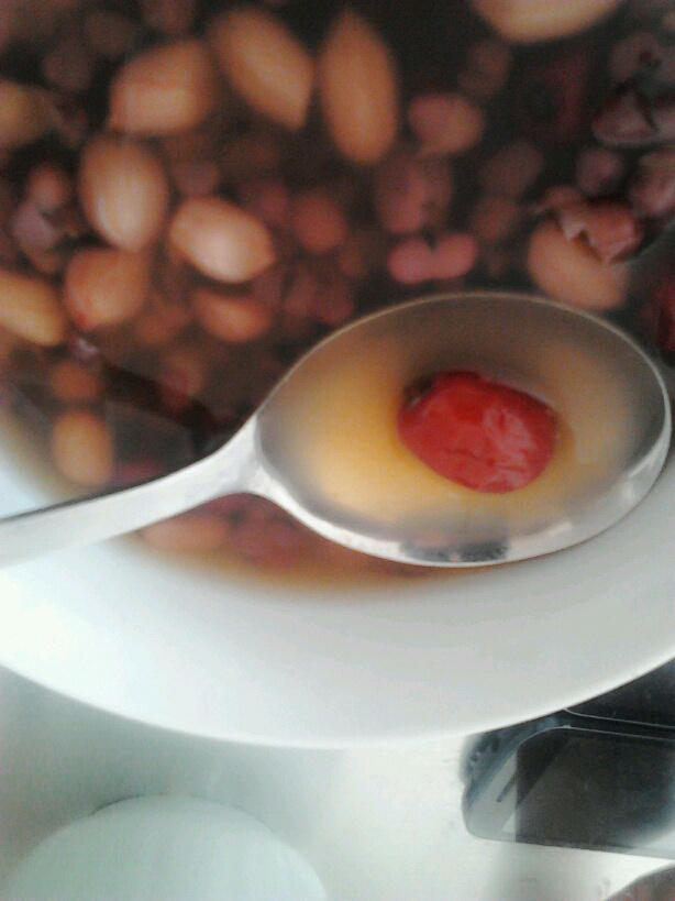 花生红豆甜汤