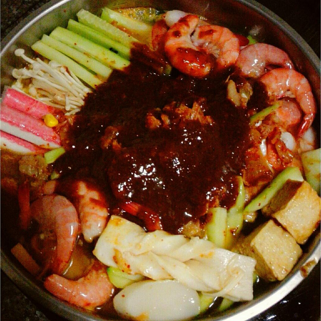 韩国部队锅拉面锅（超好吃）