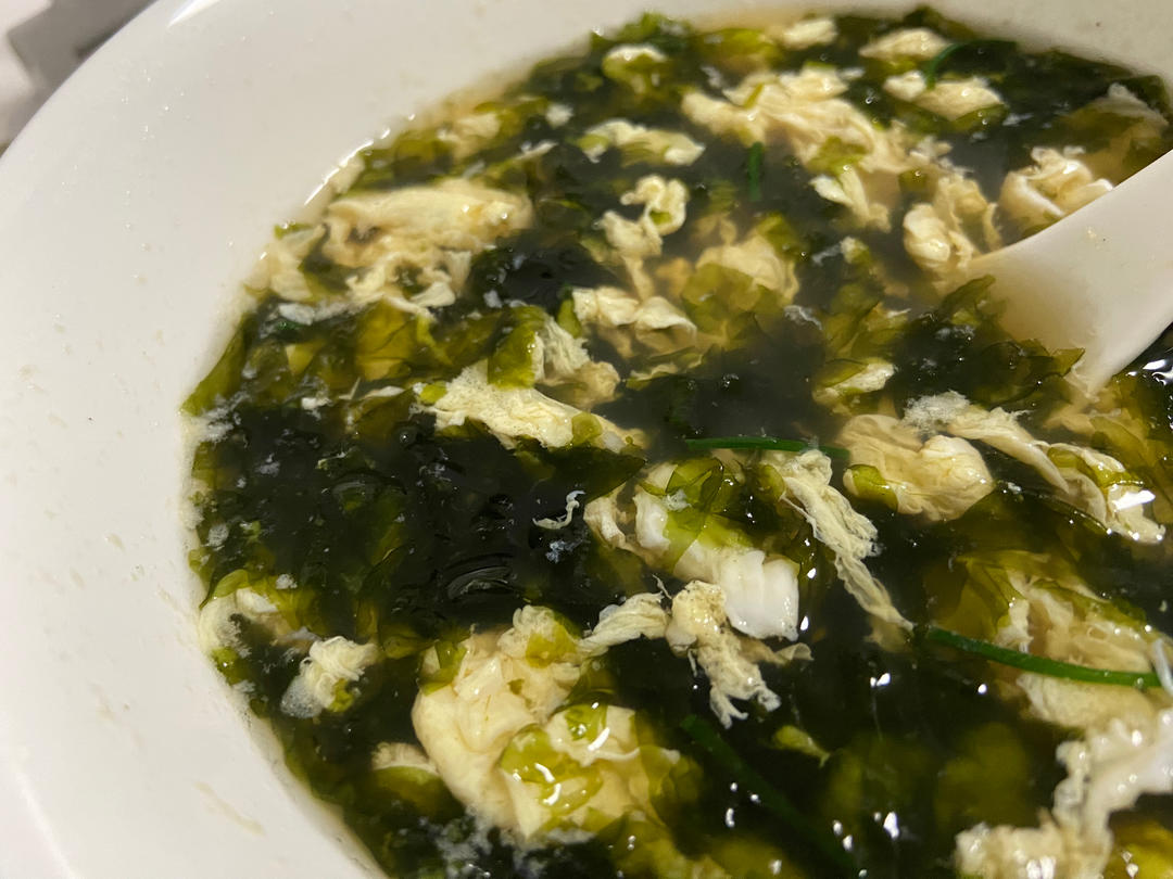 最鲜美好喝的「紫菜蛋花汤」