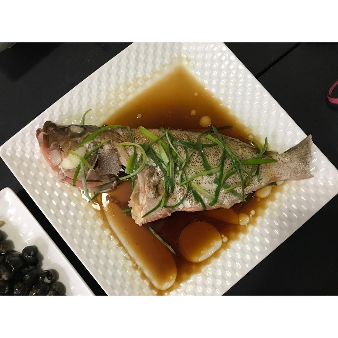 清蒸鱼（鲈鱼/多宝鱼/桂花鱼/石斑鱼……）