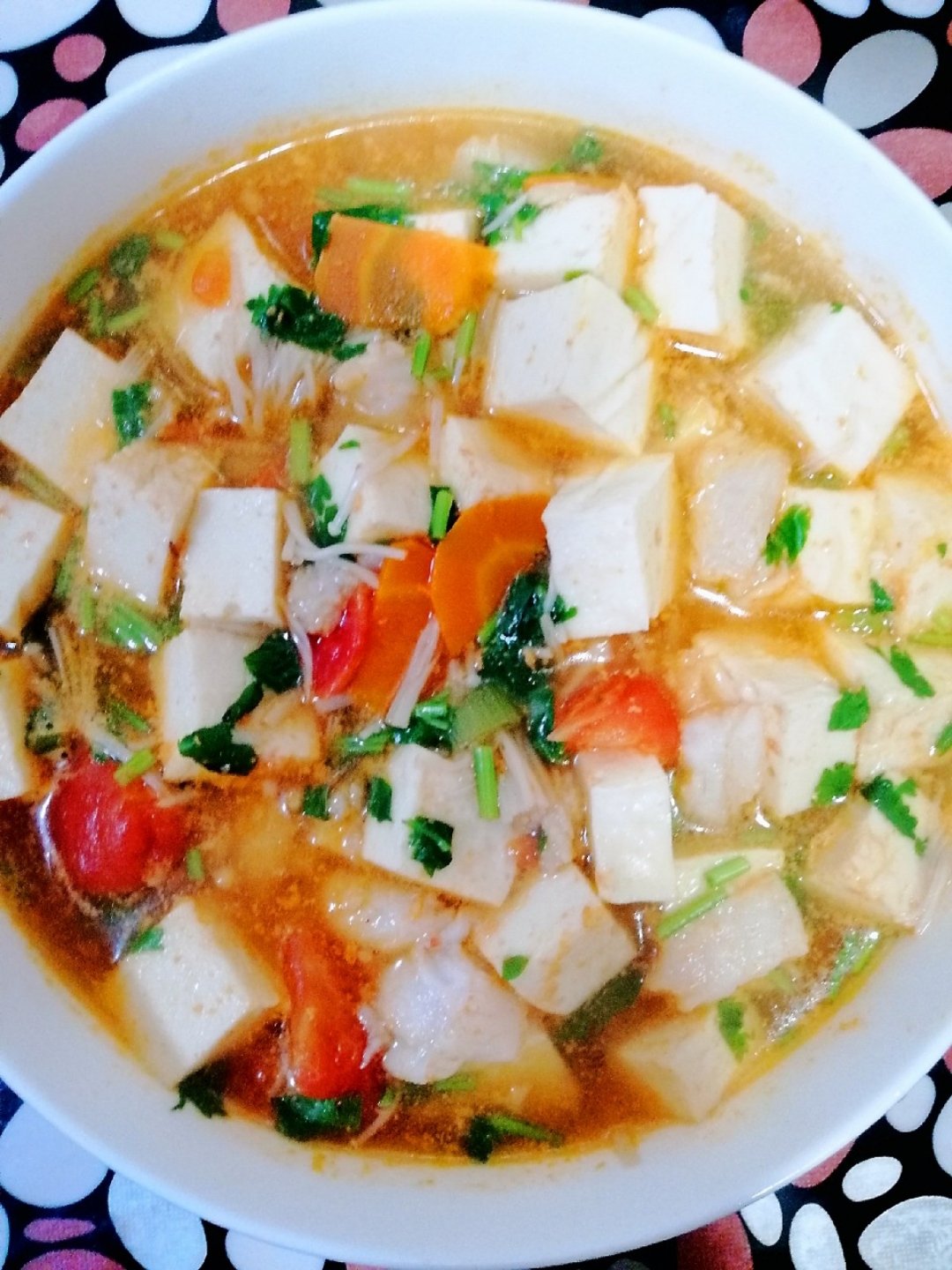 番茄豆腐龙利鱼汤