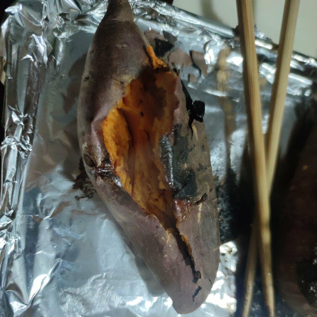 【糯唧唧的烤红薯】糖油四溢皮肉分离外糯里嫩吸溜着吃！