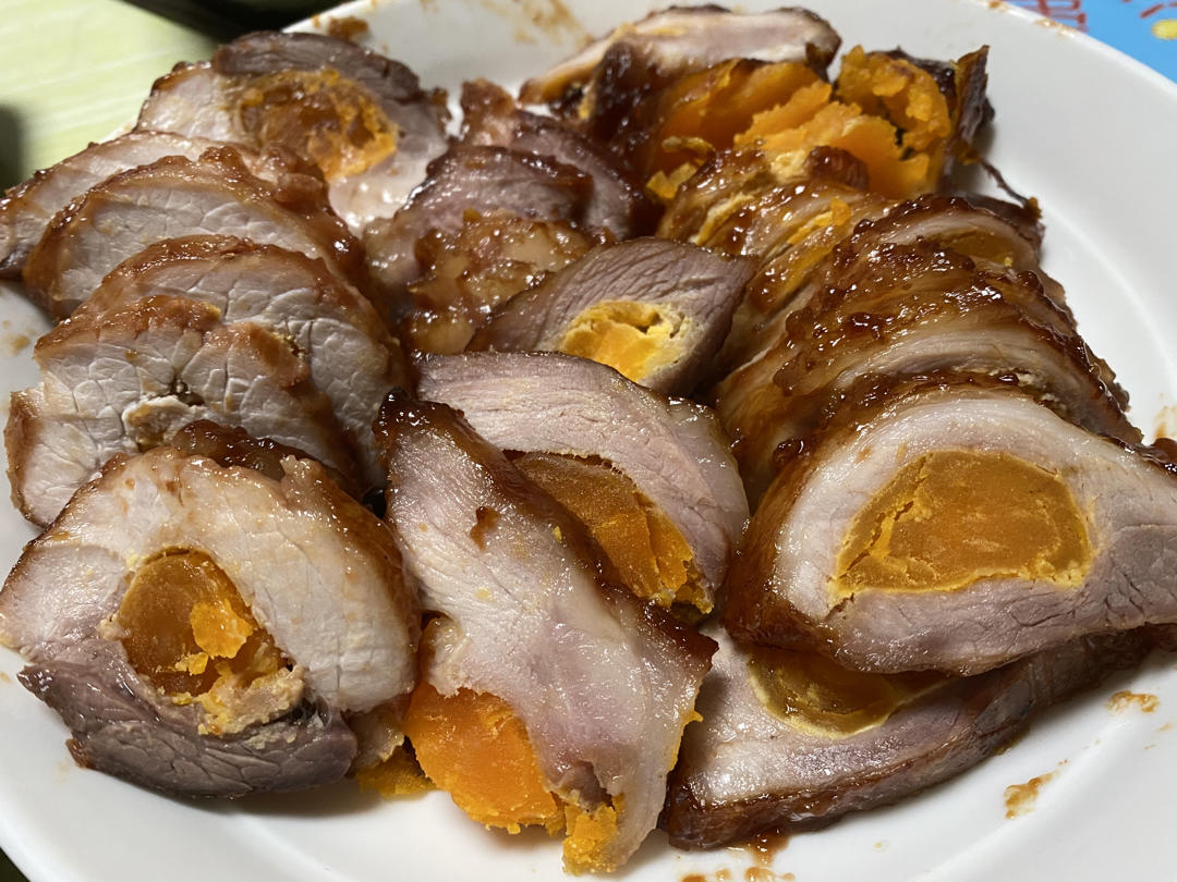 咸蛋黄蜜汁叉烧