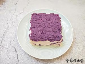 不用打发蛋白的紫薯泥蛋糕的做法 步骤7