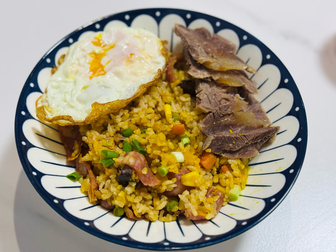 懒人必备～电饭煲腊肠焖饭