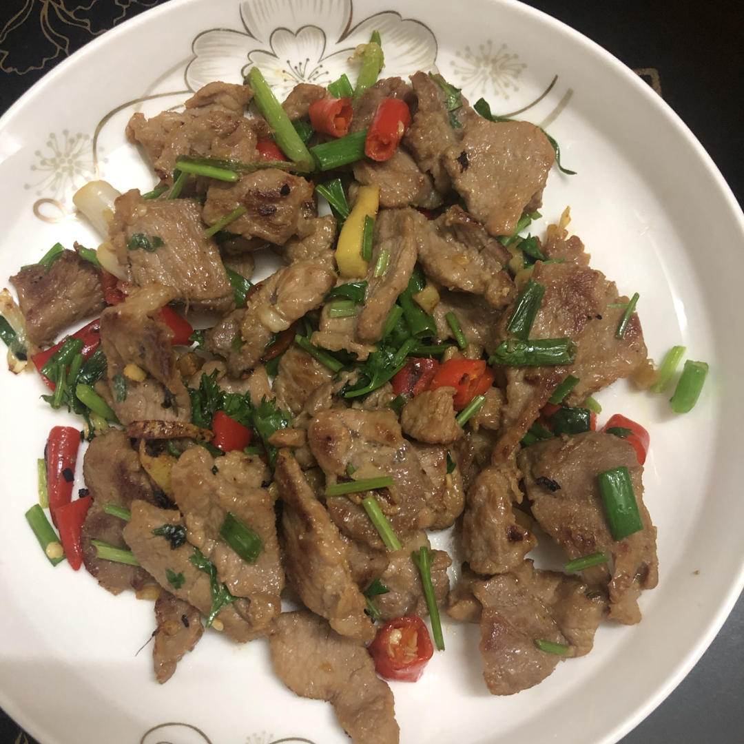 小炒牛肉