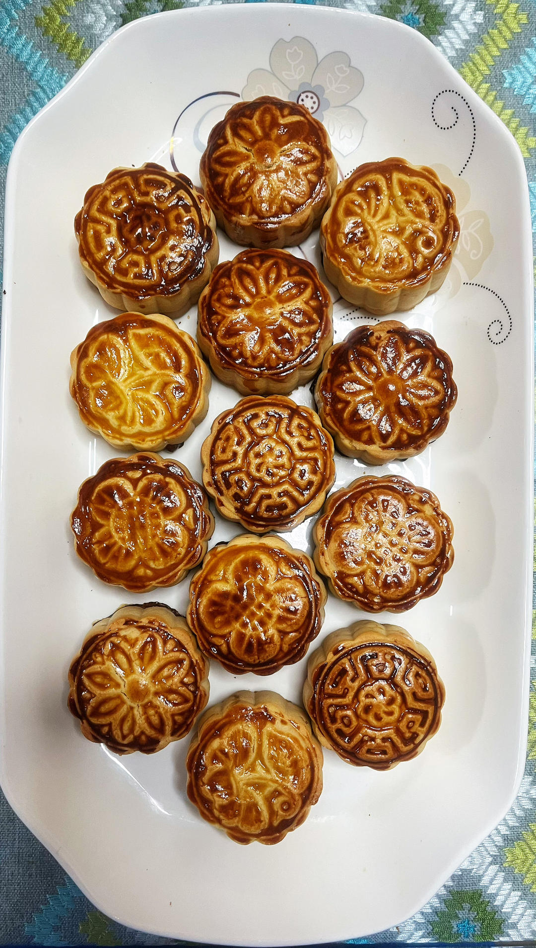 自制月饼简易版（蜂蜜代替糖浆）
