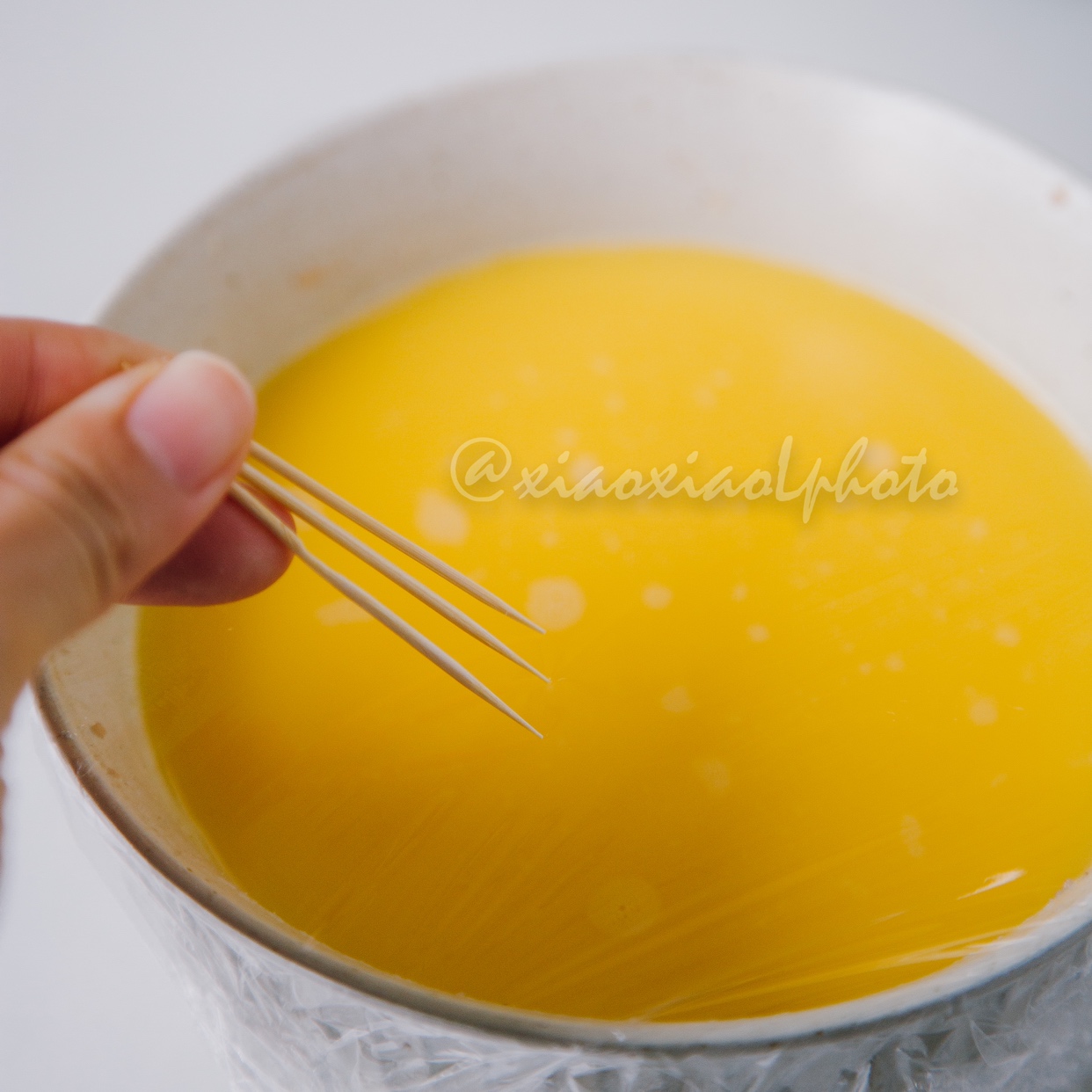 咸蛋黄肉沫水蒸蛋的做法 步骤6