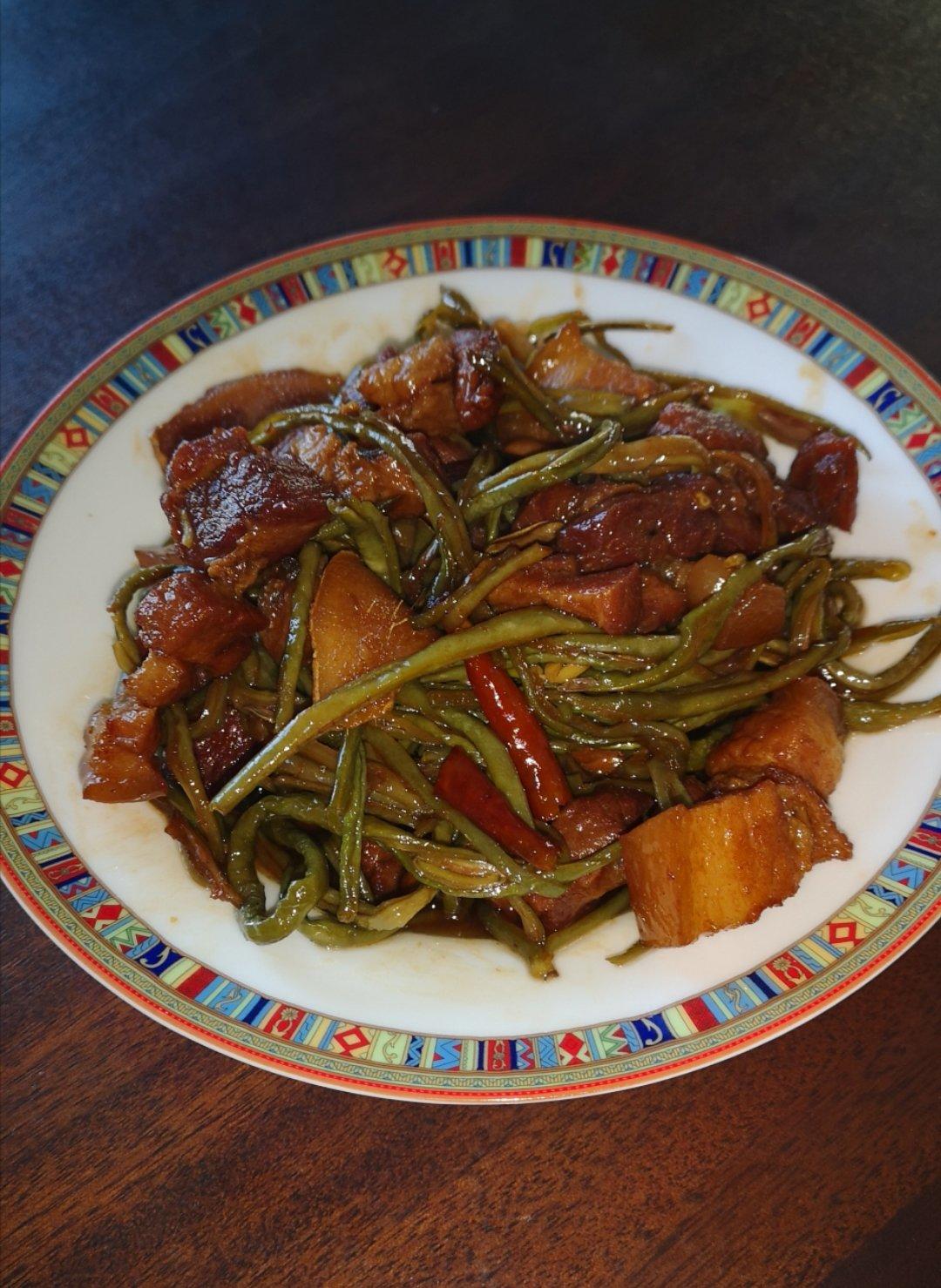干豆角烧肉