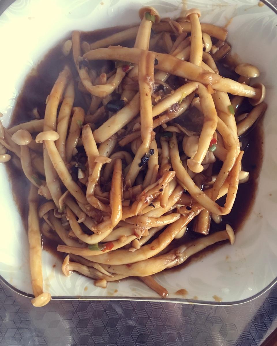 酱炒金针菇
