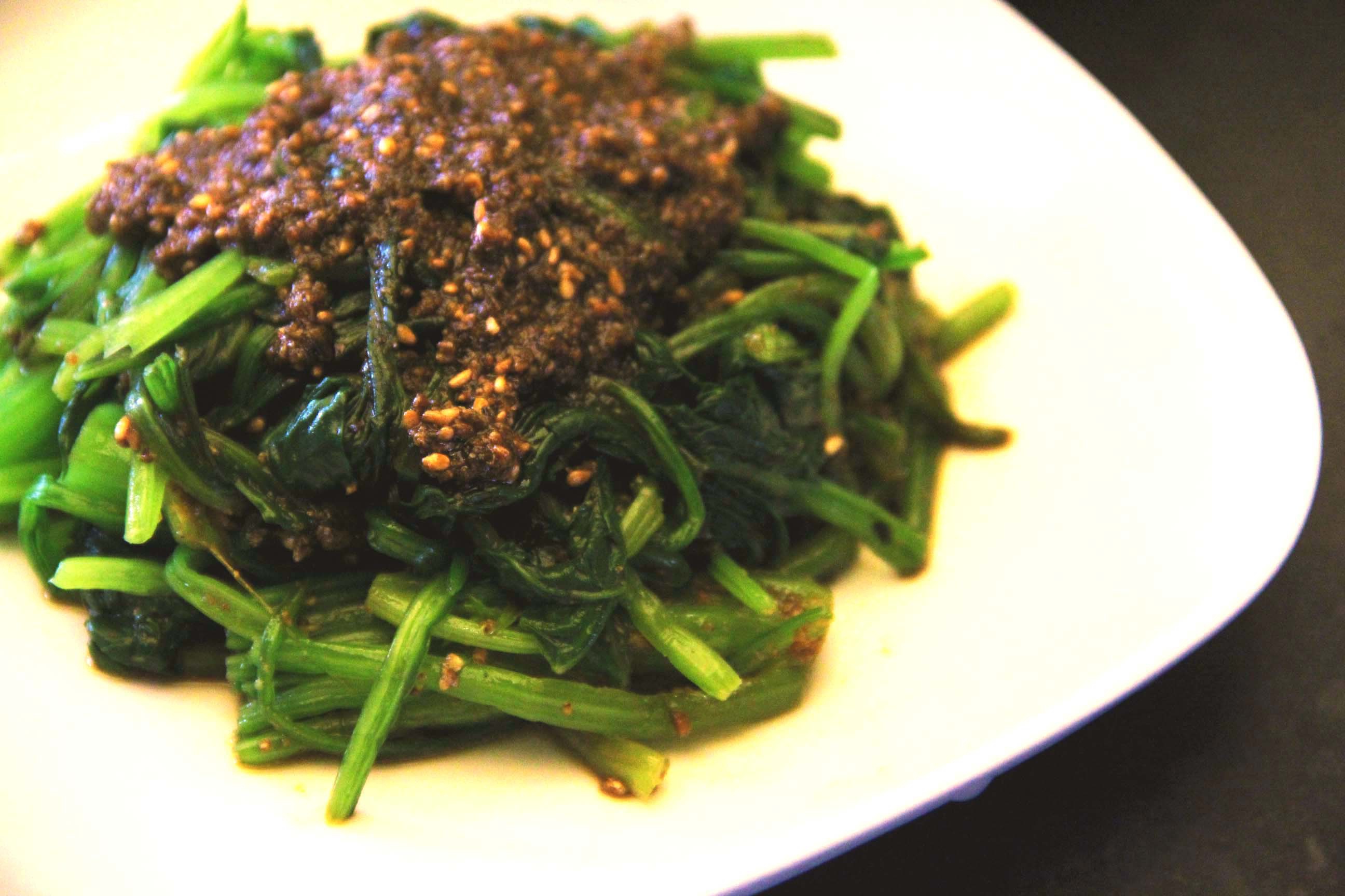 香拌菠菜