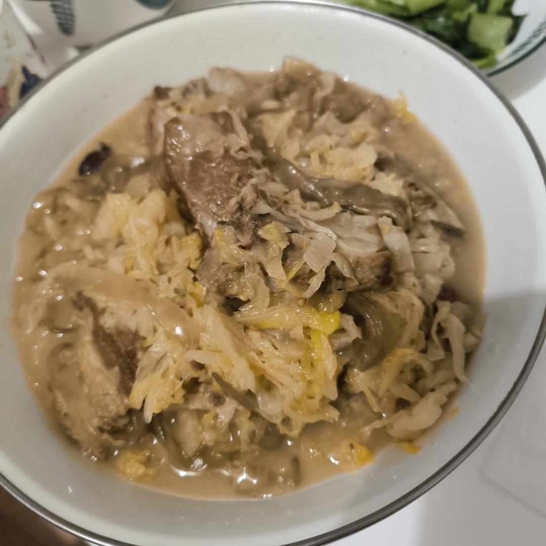 酸菜排骨