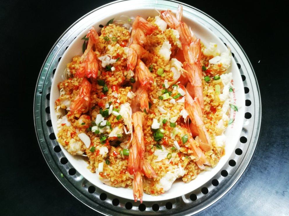 蒜蓉粉丝蒸虾