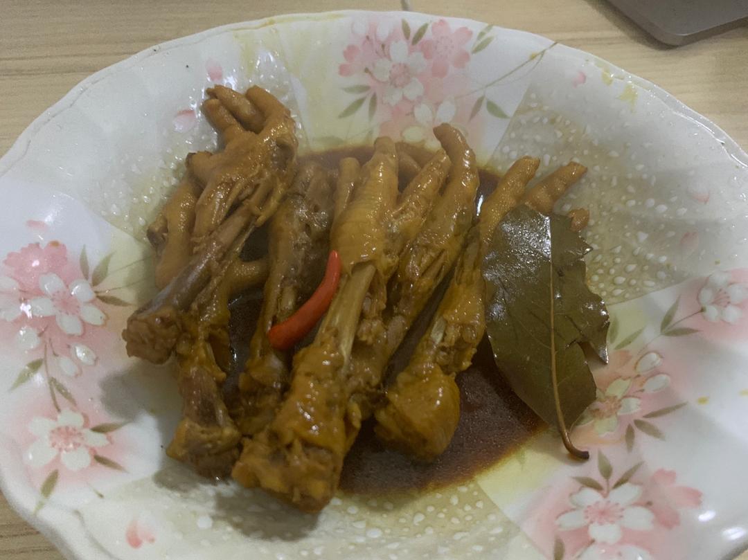 秘制红烧鸡爪