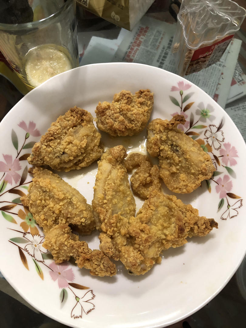 不用炸鸡粉也可以炸出酥脆炸鸡腿