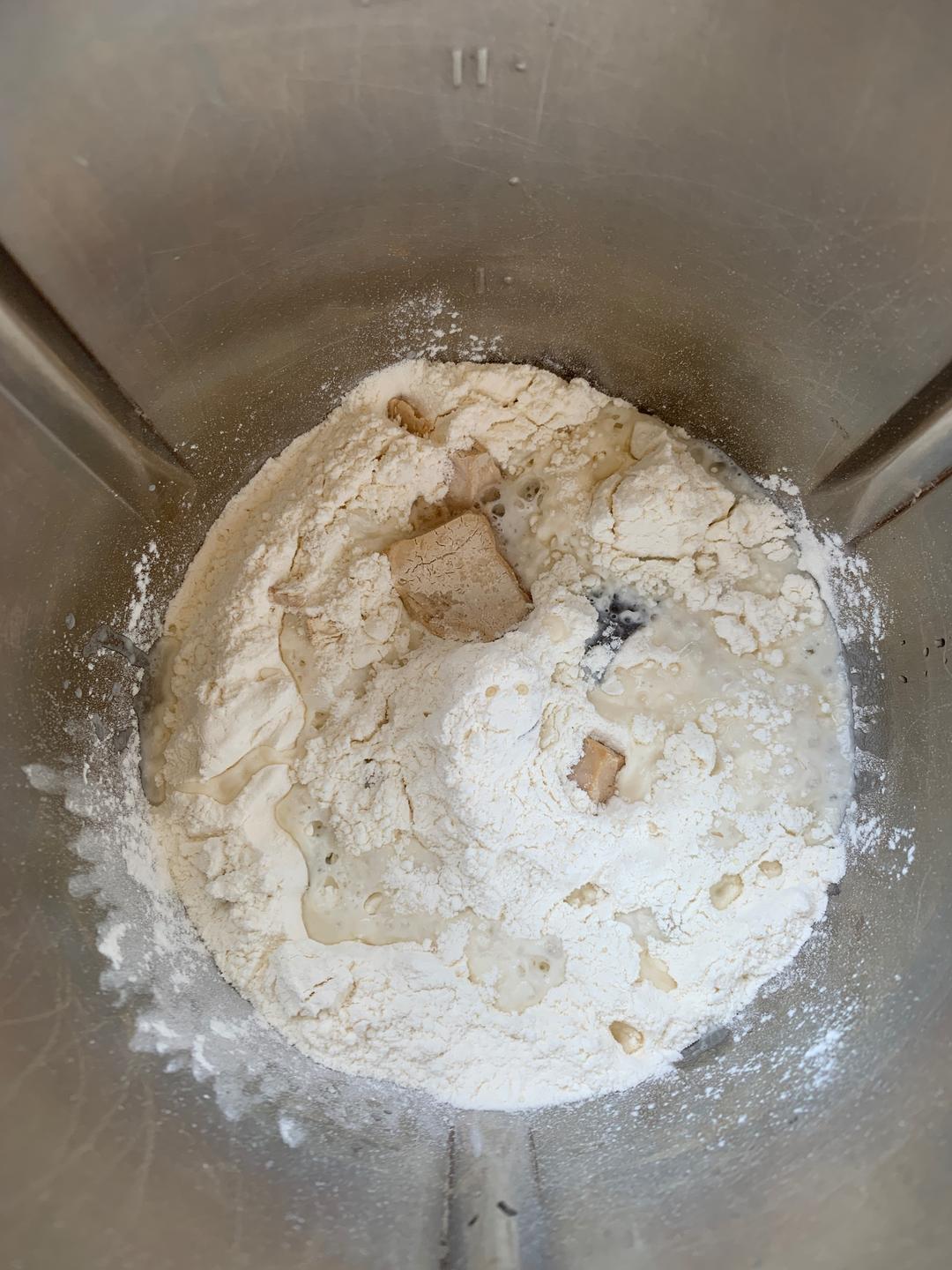 纯奶手撕吐司的做法 步骤1