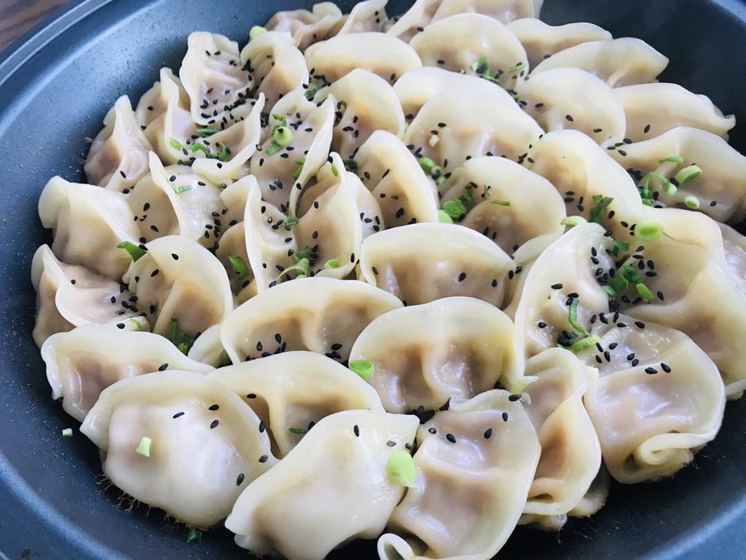 速冻饺子版煎饺