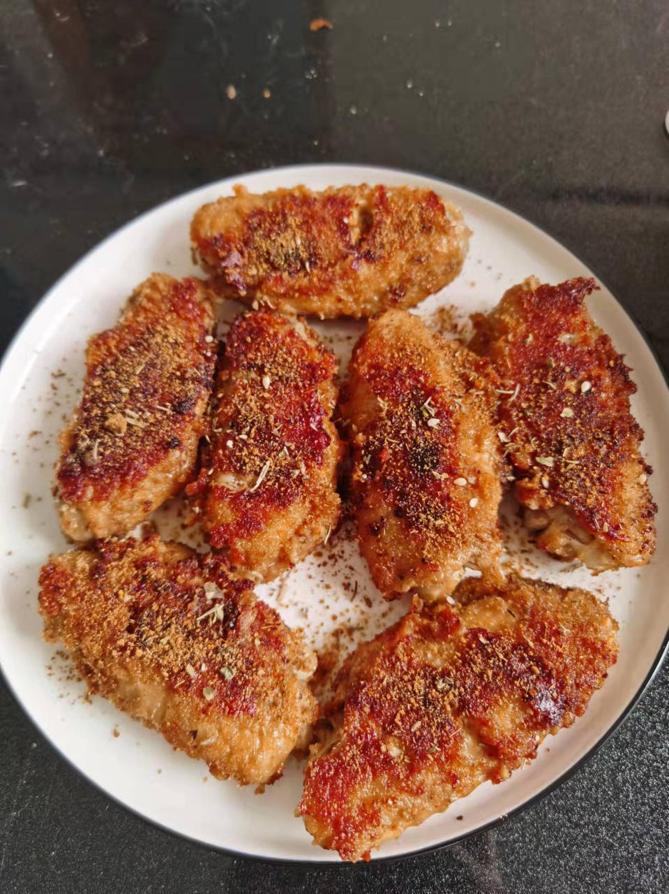 香煎鸡翅中