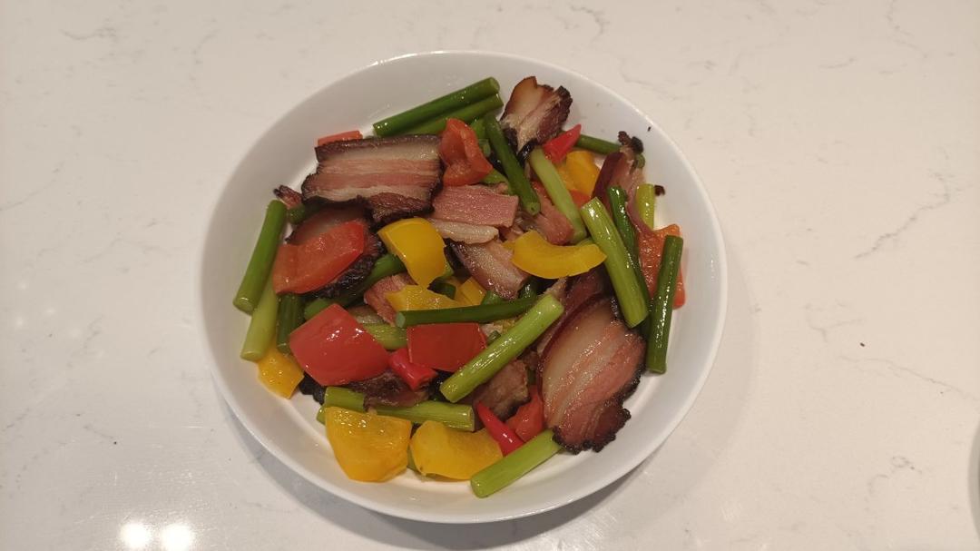 蒜苔炒肉