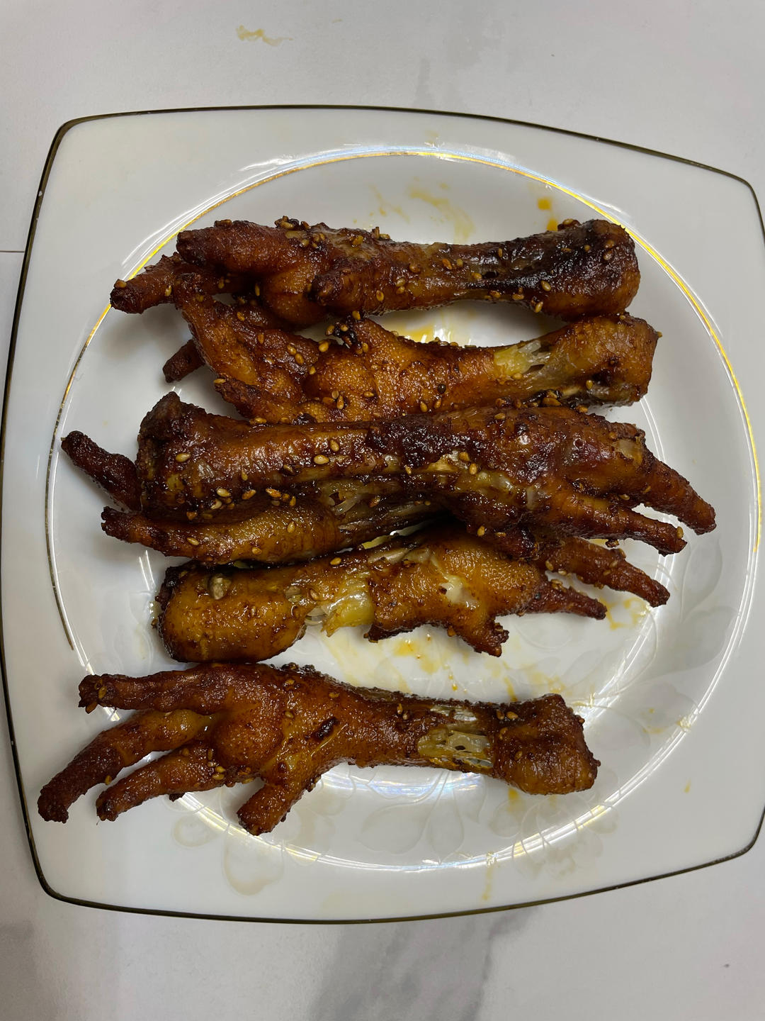 烧烤鸡爪（烤箱版）