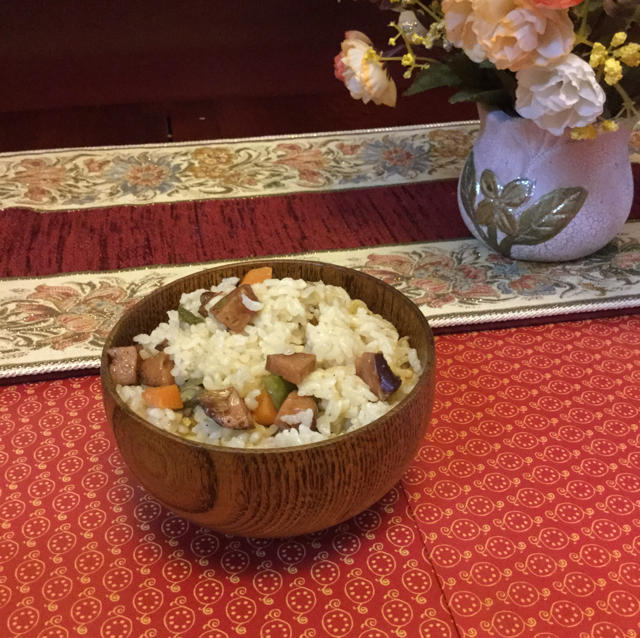 飘香腊肉焖饭