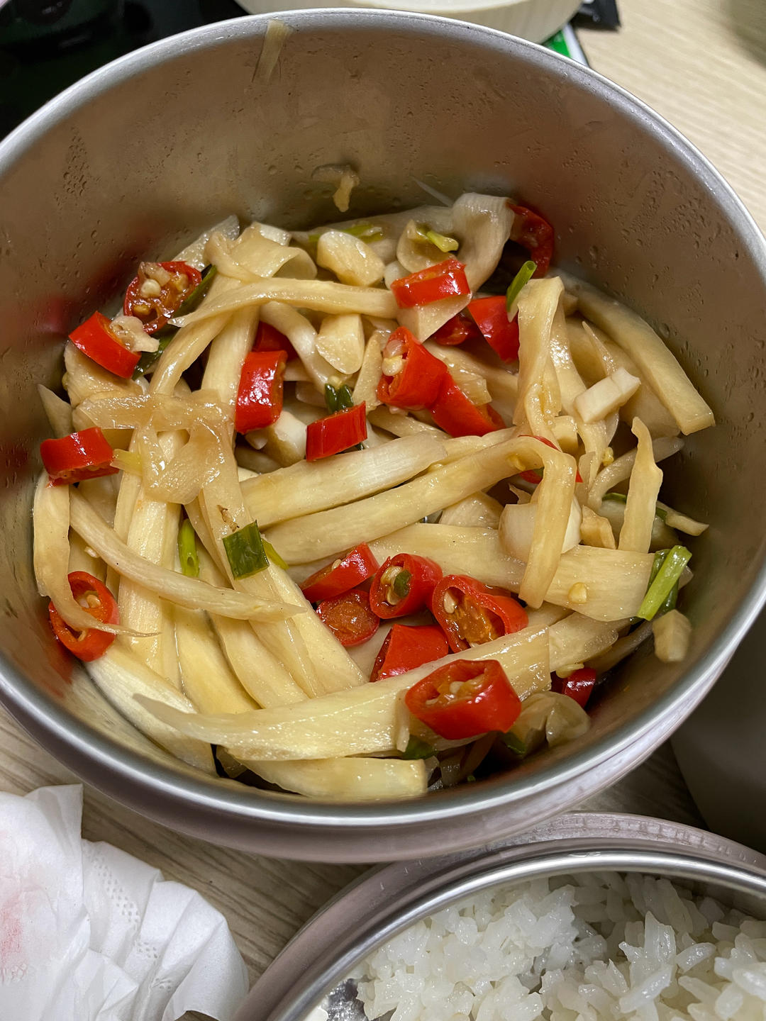 素炒水笋（茭白）