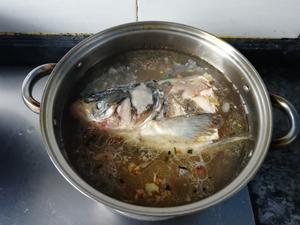 秘制私房鱼头肉圆豆腐汤的做法 步骤4