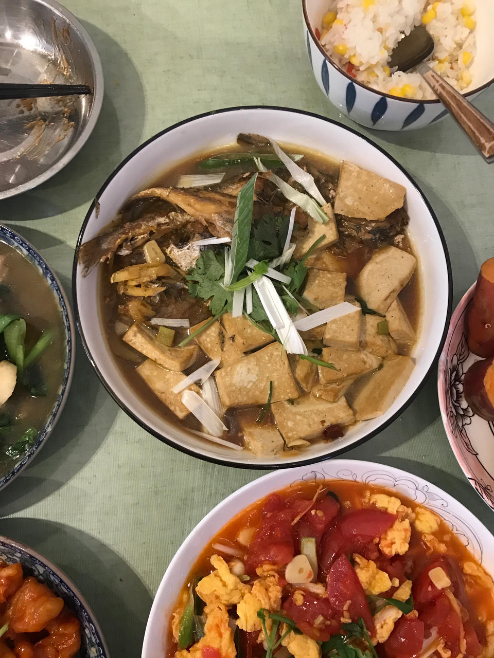 小黄鱼烧豆腐