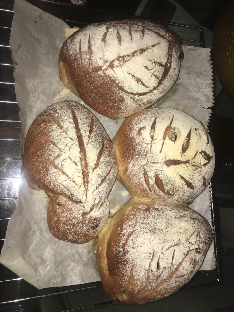 免揉面基础欧包   外酥里软👏挑战你的卡路里