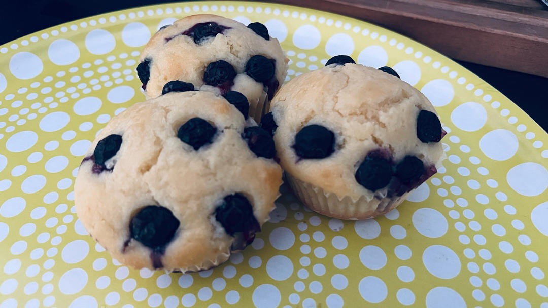 蓝莓奶油芝士玛芬