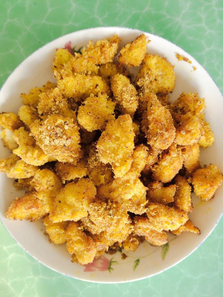 香辣鸡块（鸡米花，附面包糠做法）