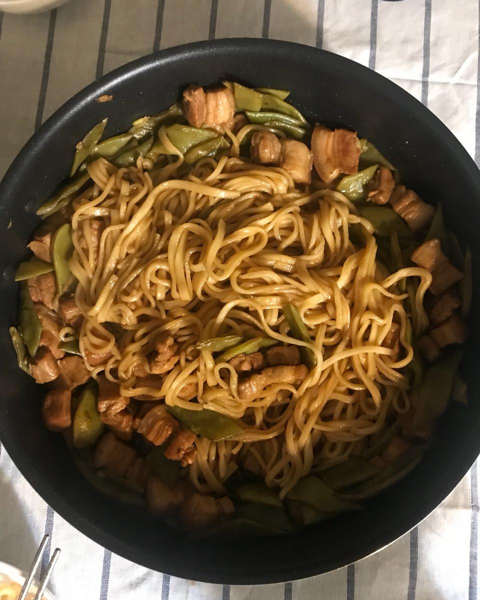豆角焖面