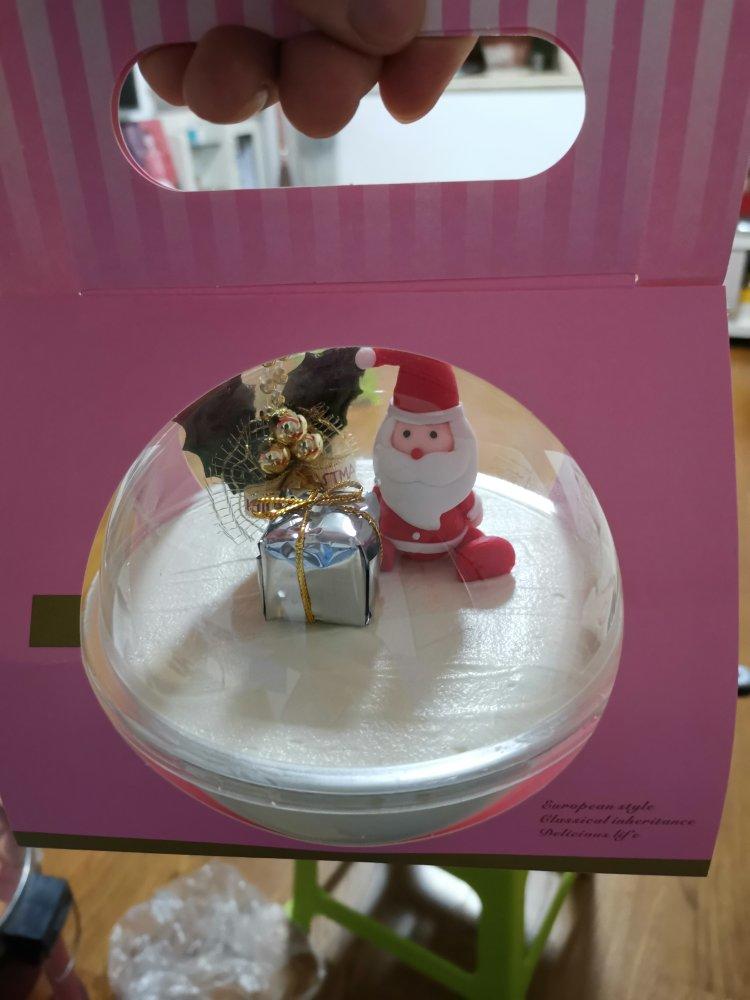 圣诞水晶球蛋糕