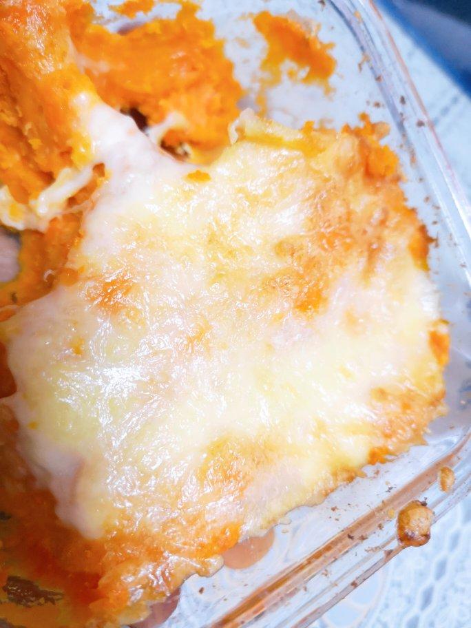 超拉丝芝士焗红薯❗奶香浓郁