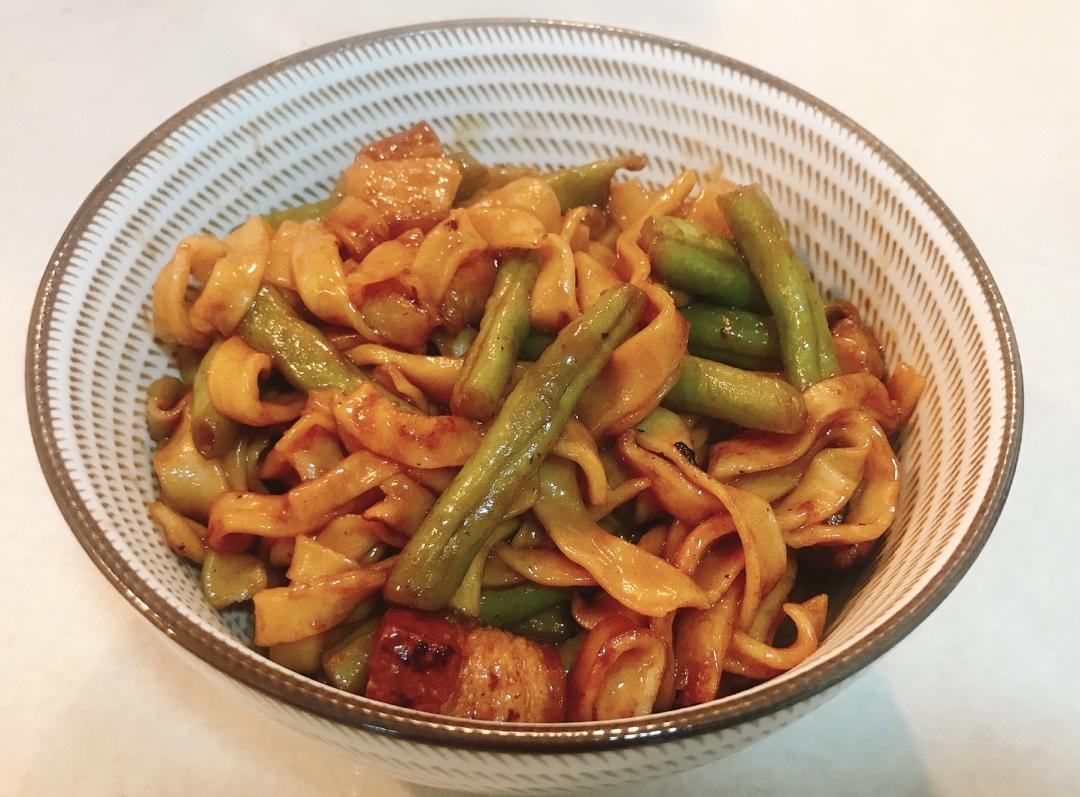 豆角焖面