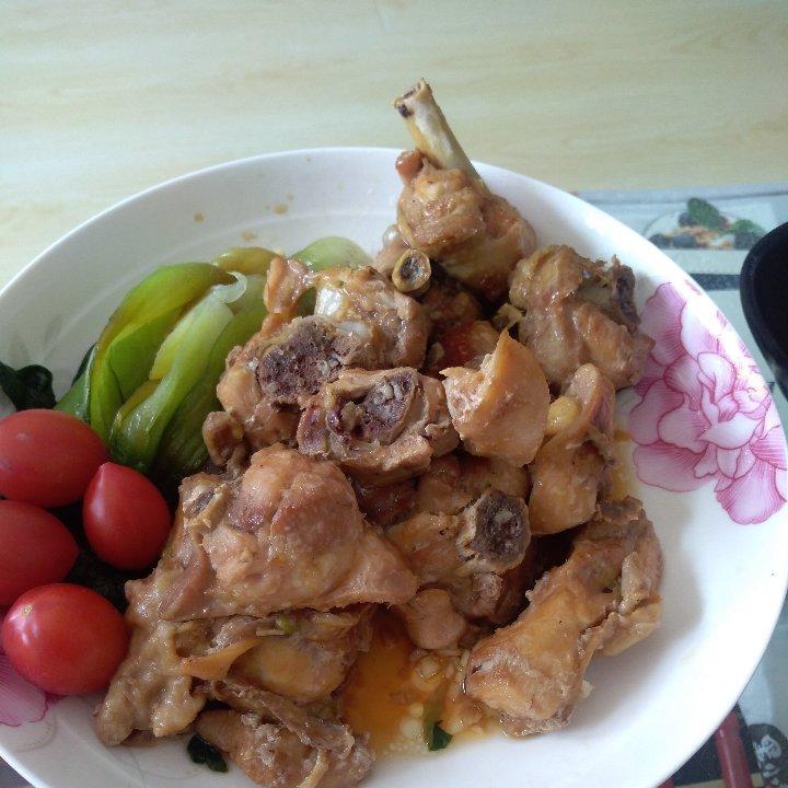 电饭锅烤鸡腿