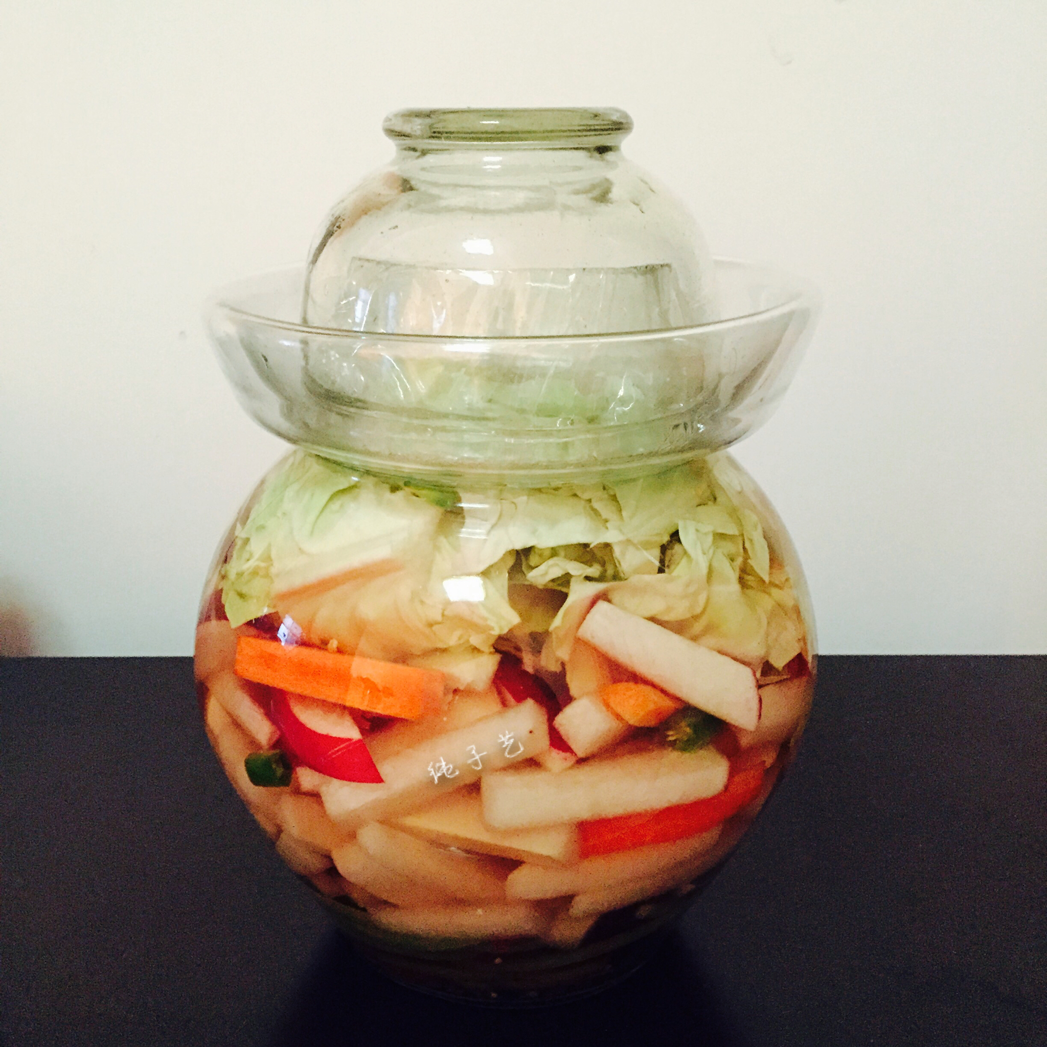 纯子艺做的四川泡菜