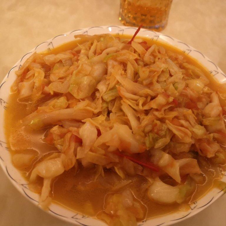 番茄圆白菜（包菜）丝