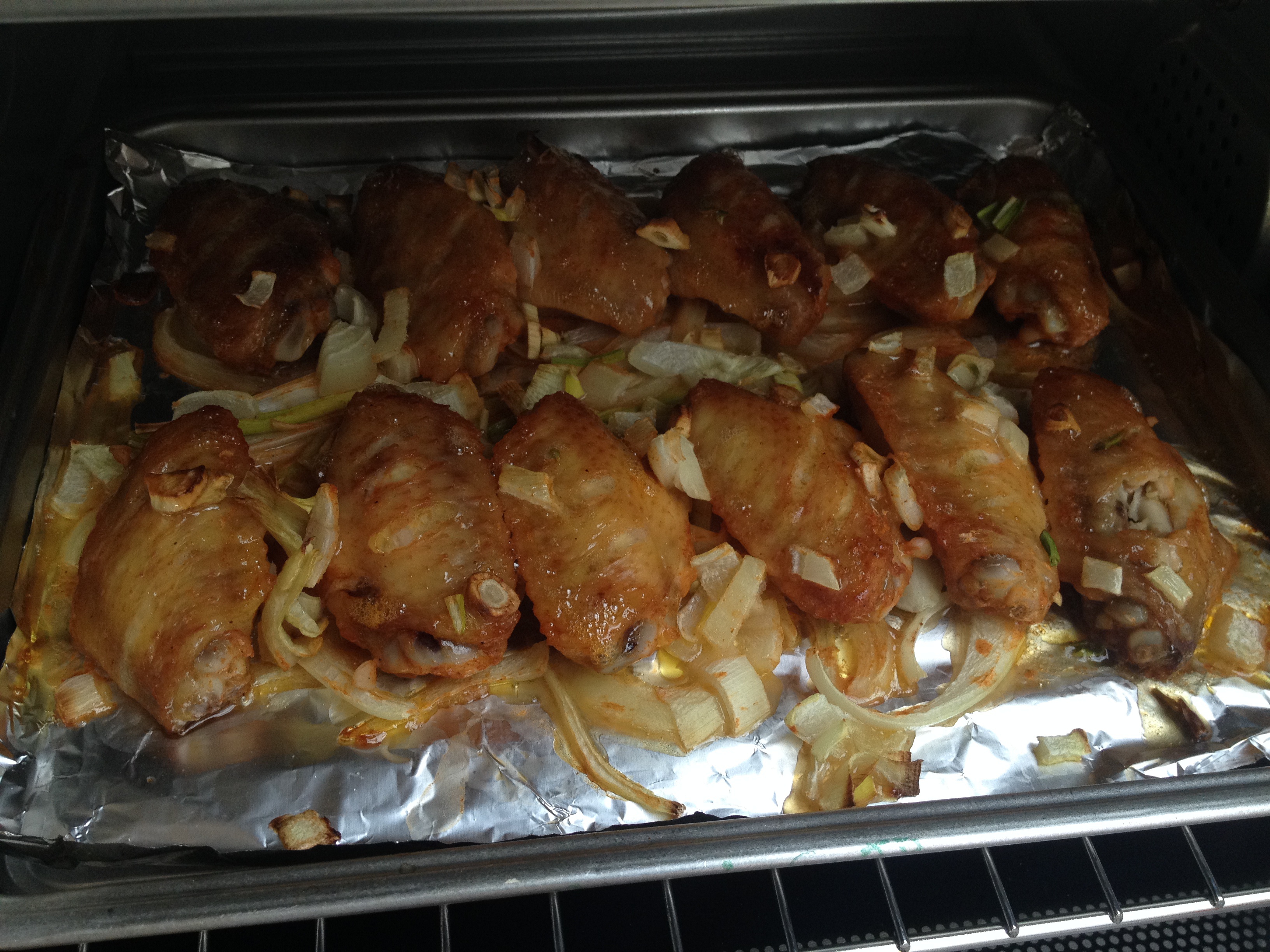 新奥尔良烤翅中