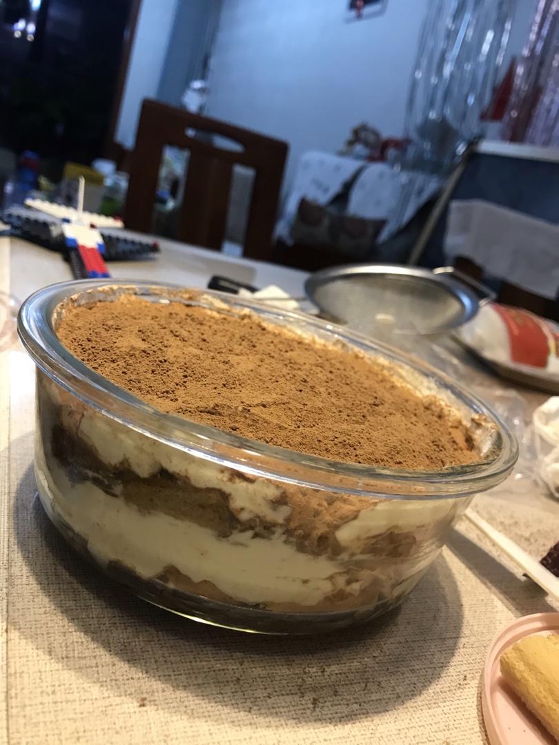 不用鸡蛋的提拉米苏（Gordon Ramsey版）