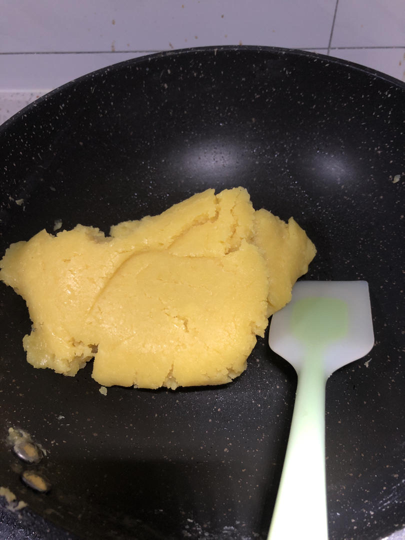 奶黄馅儿和奶黄包
